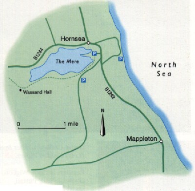 Hornsea Mere Map