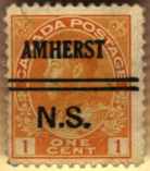 Amherst 1-105 - one of two known copies